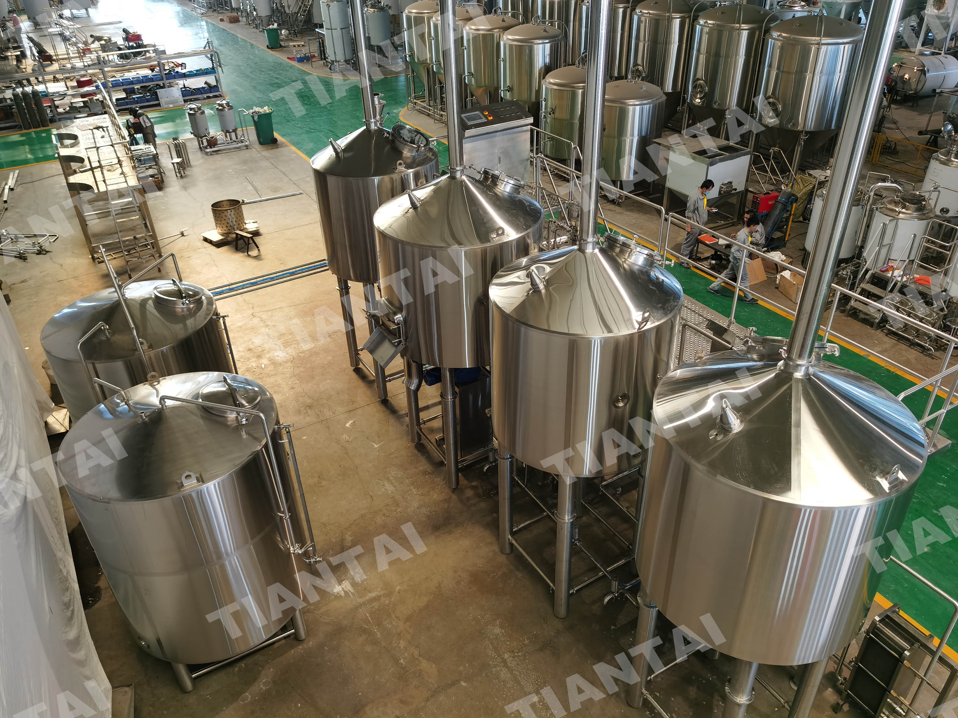 2000L Four vessel brewhouse 